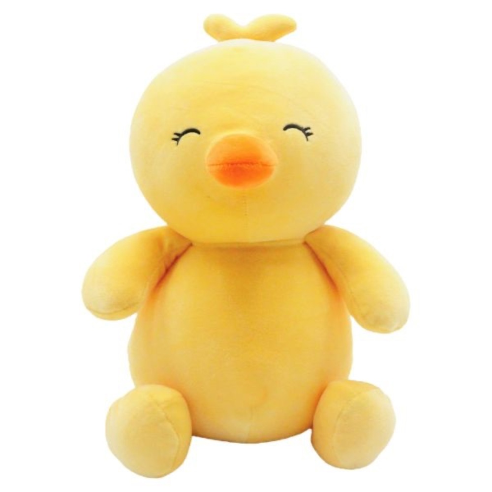 Cheerful Yellow Plush Duck Toy